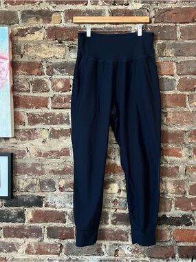 Old Navy Powersoft Navy Blue Track Jogger Pants go-dry
